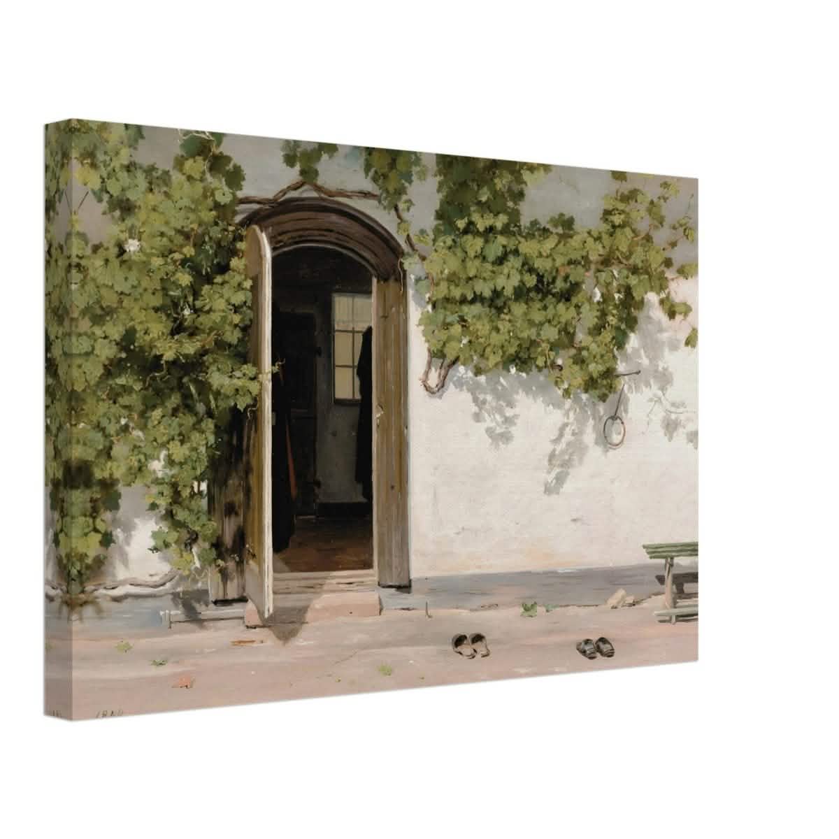 Entrance by Martinus Rorbye - Canvas - 30x45 cm / 12x18″ - Slim