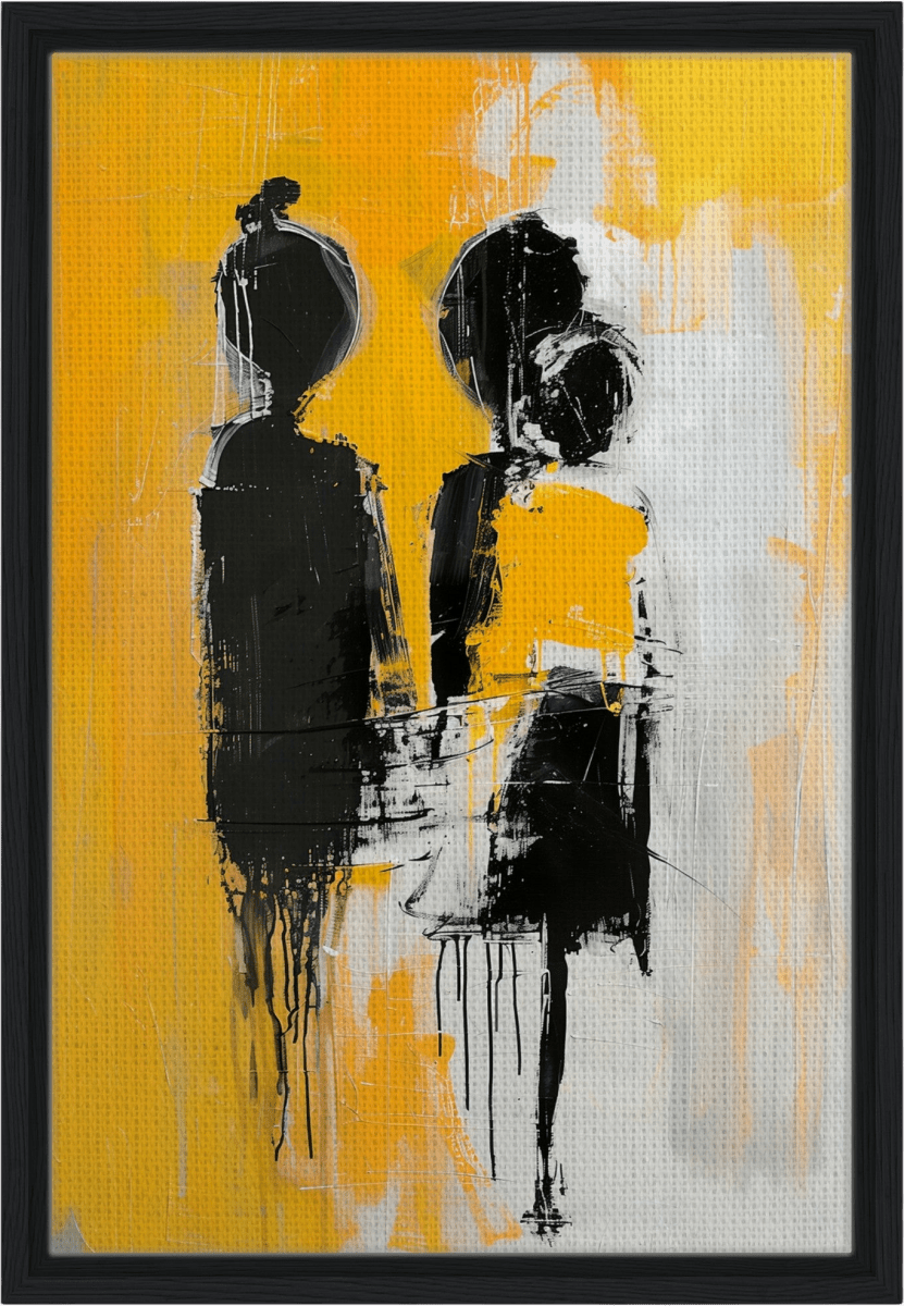 Essence of Humanity: Minimalist Trio Canvas Bundle V02 - Canvas - 30X45 CM / 12X18″ -