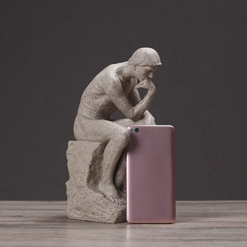 European Thinker Resin Sculpture - The Thinker -