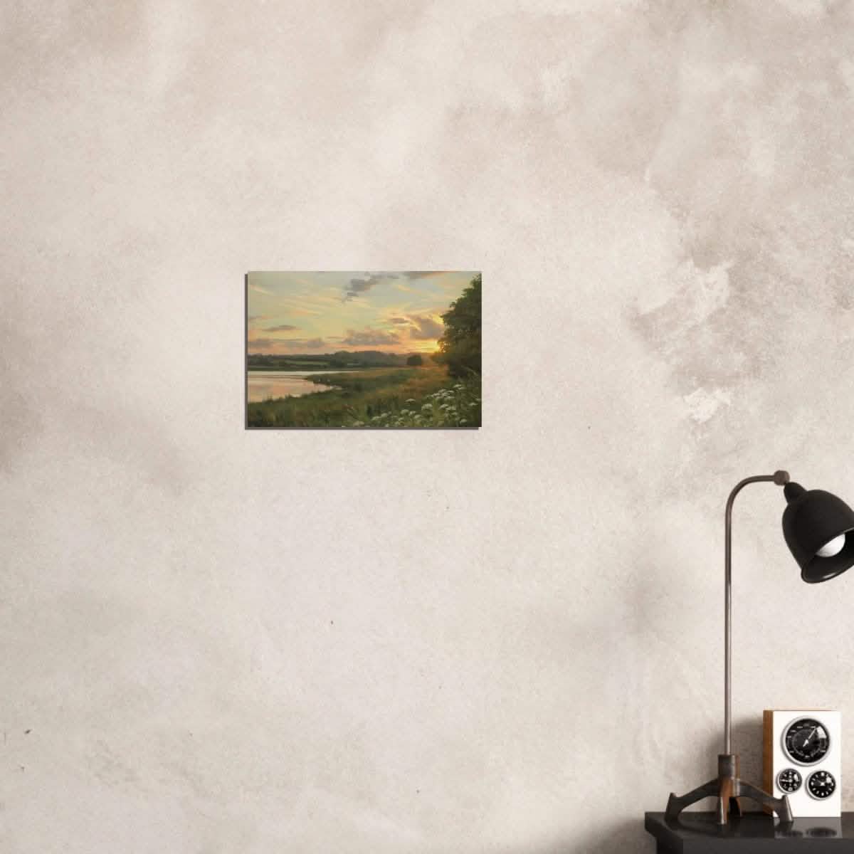 Eyebrook Sunset by Peter Barker - Wood Prints - 30x45 cm / 12x18″ - 10 mm