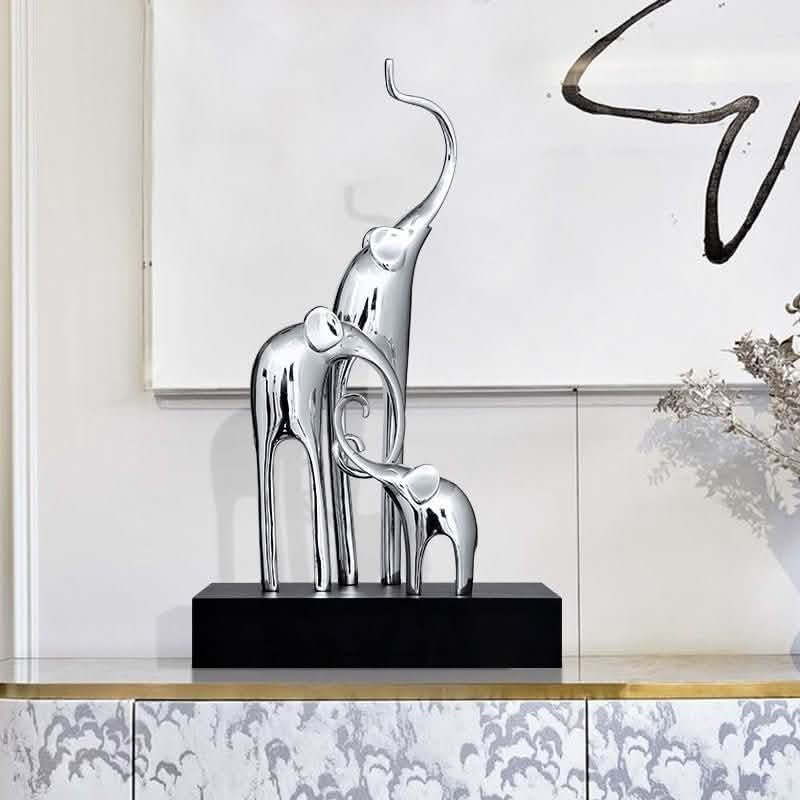 Fortune Bring Elephant Decorative Crafts - Bright Gold -