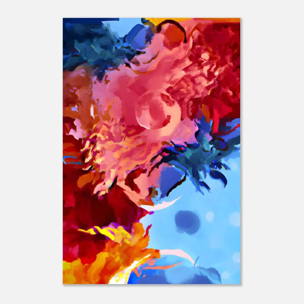 Fragments of the Infinite | Contemporary Abstract Wall Art Print - Aluminum Print - 50x75 cm / 20x30″ -