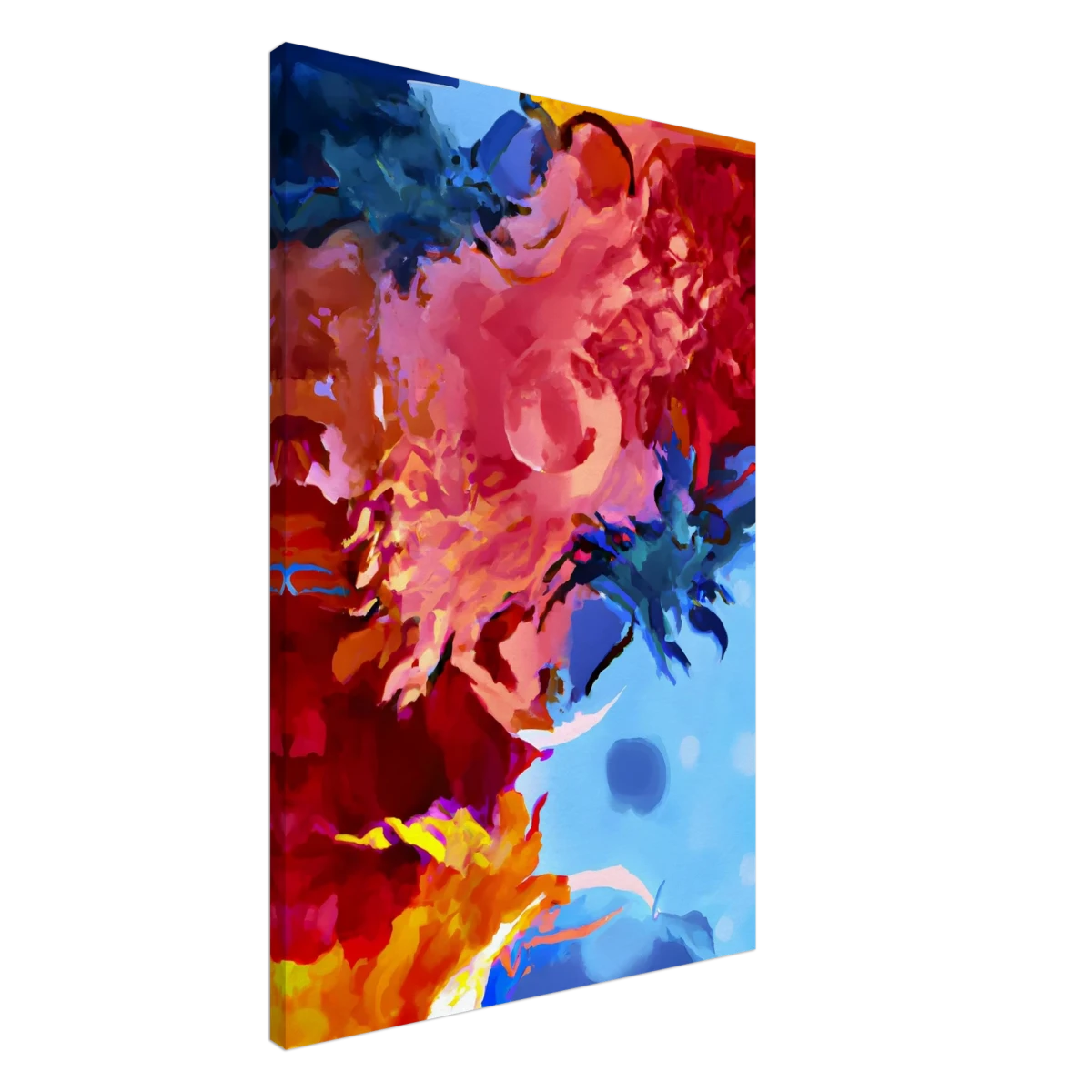 Fragments of the Infinite | Contemporary Abstract Wall Art Print - Canvas - 60x90 cm / 24x36″ -