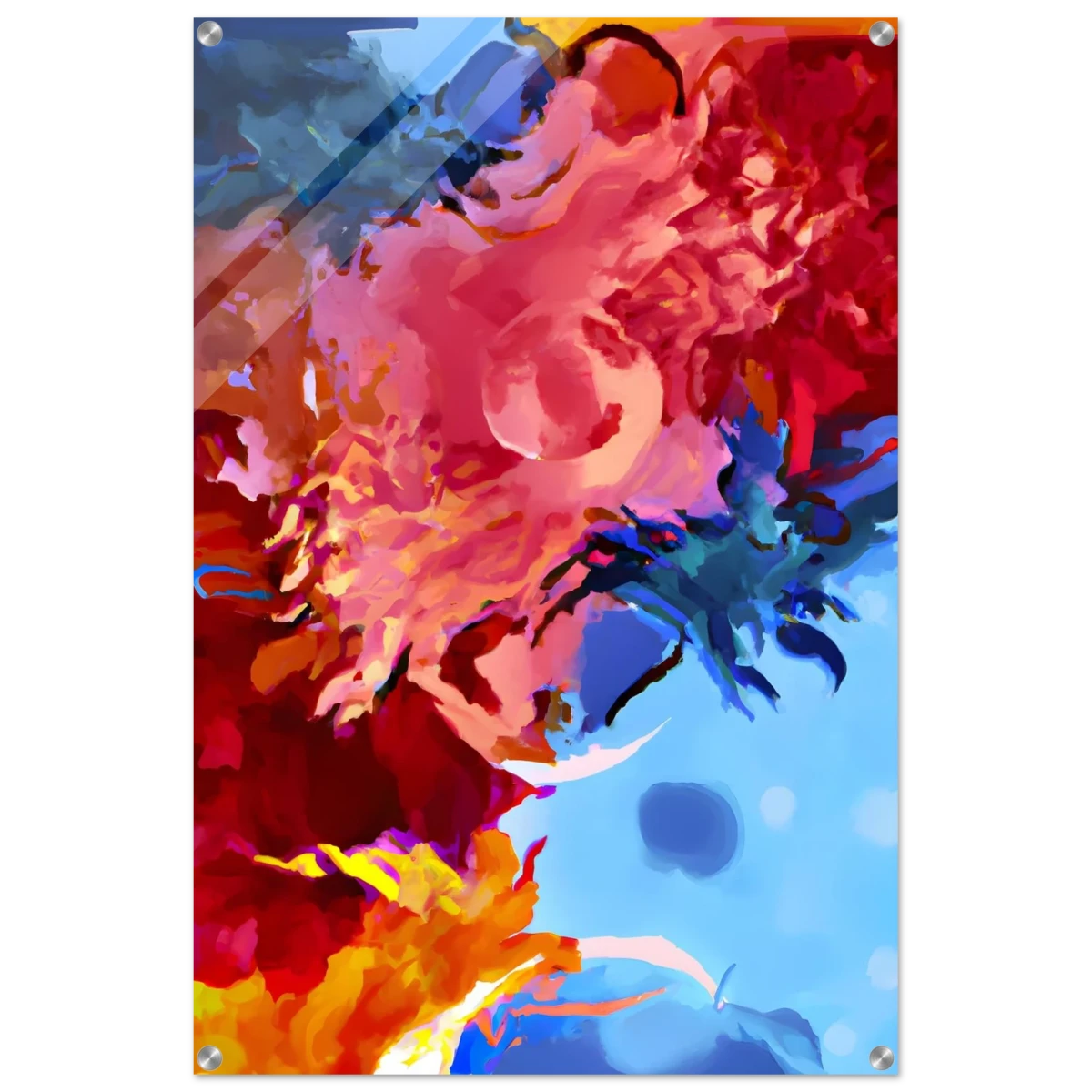 Fragments of the Infinite | Contemporary Abstract Wall Art Print - Acrylic Print - 60x90 cm / 24x36″ -