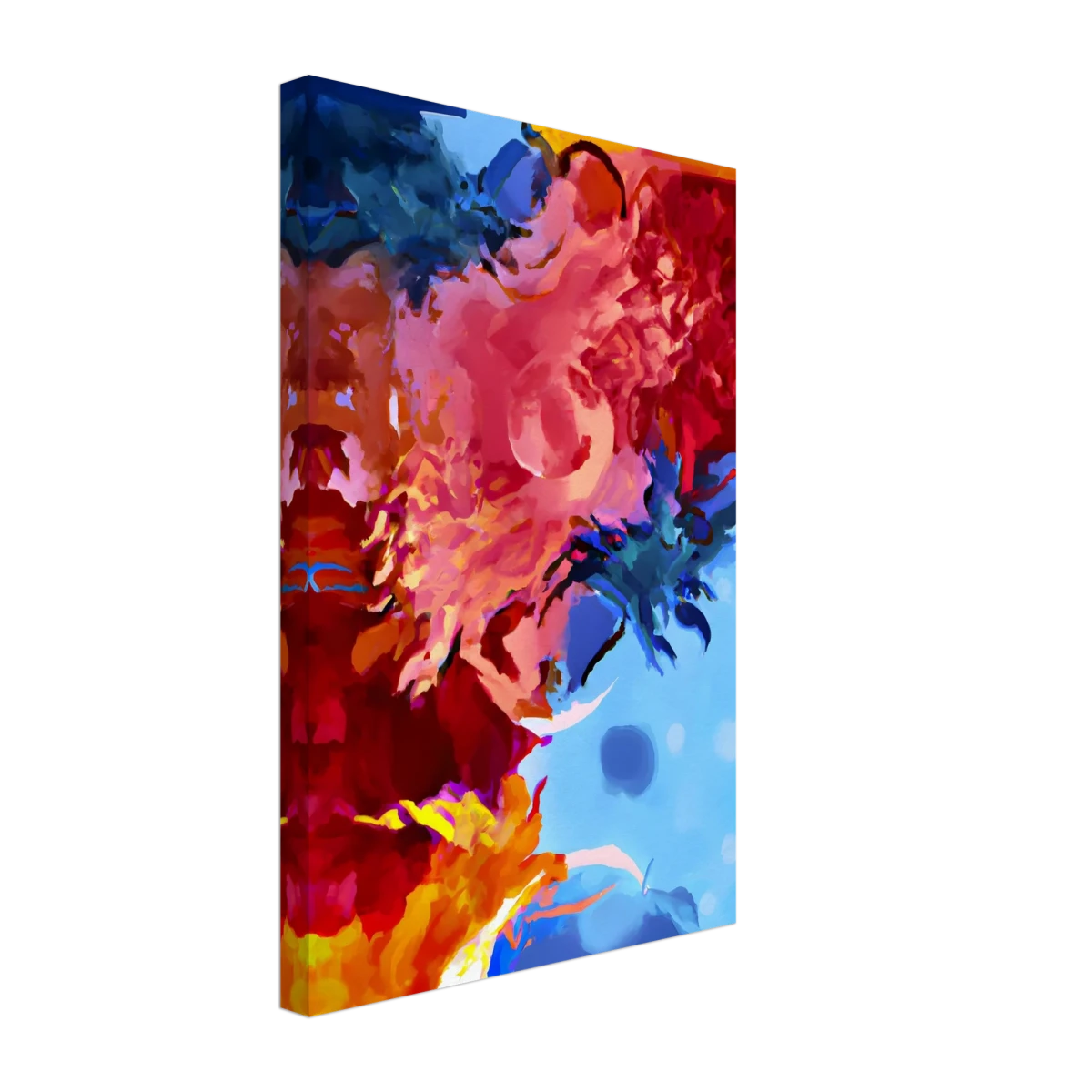 Fragments of the Infinite | Contemporary Abstract Wall Art Print - Canvas - 30x45 cm / 12x18″ -