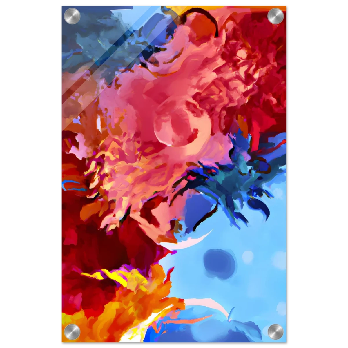 Fragments of the Infinite | Contemporary Abstract Wall Art Print - Acrylic Print - 30x45 cm / 12x18″ -