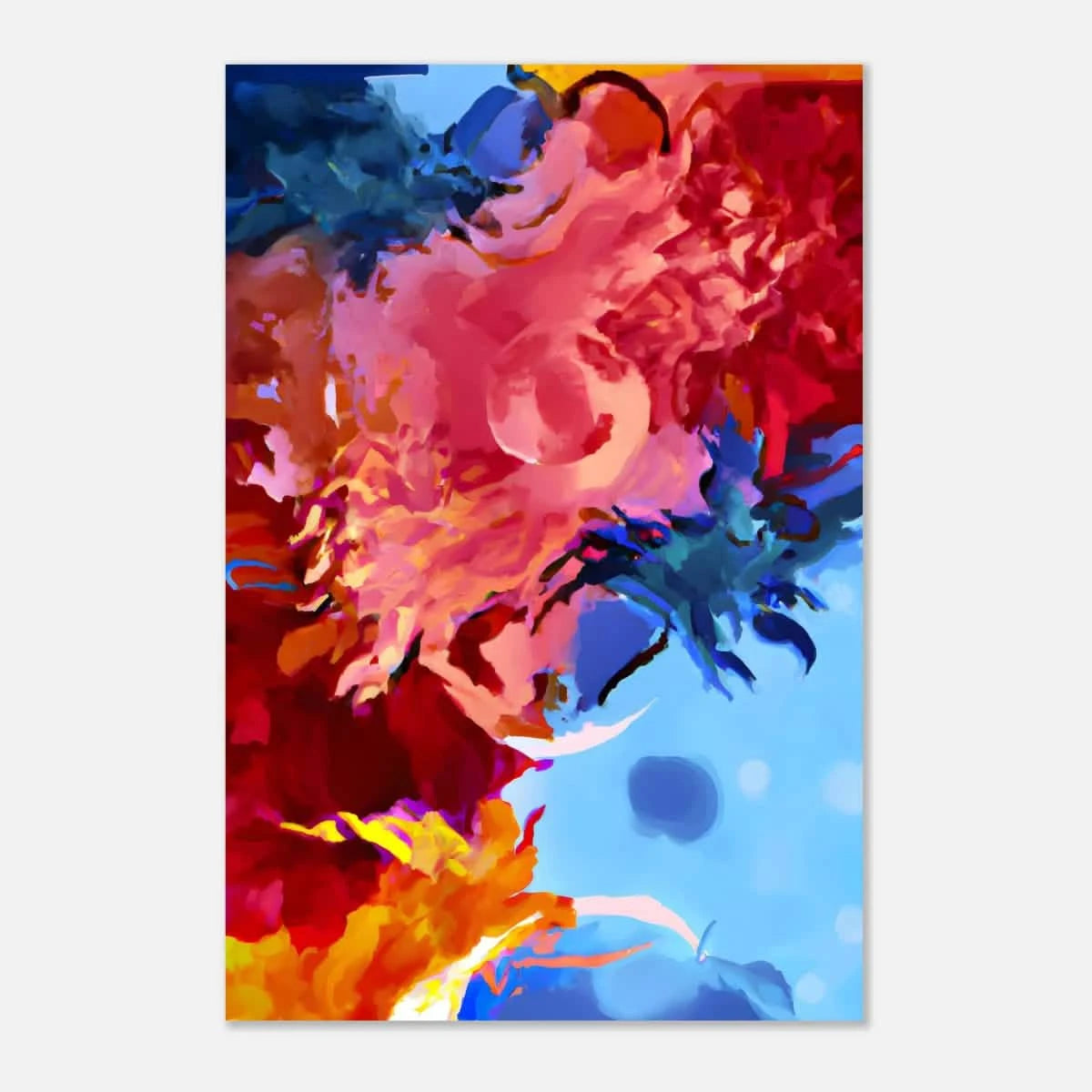 Fragments of the Infinite | Contemporary Abstract Wall Art Print - Aluminum Print - 40x60 cm / 16x24″ -