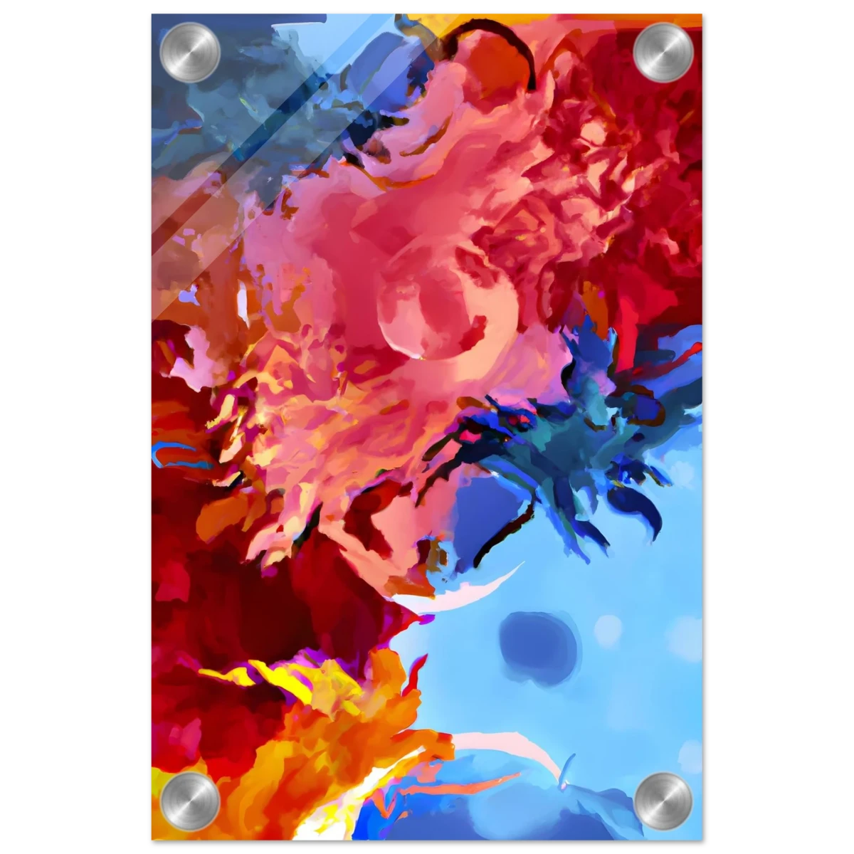 Fragments of the Infinite | Contemporary Abstract Wall Art Print - Acrylic Print - 20x30 cm / 8x12″ -