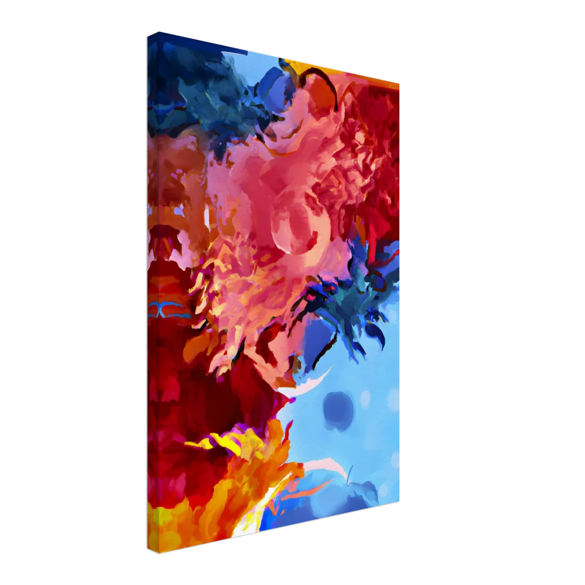 Fragments of the Infinite | Contemporary Abstract Wall Art Print - Canvas - 40x60 cm / 16x24″ -