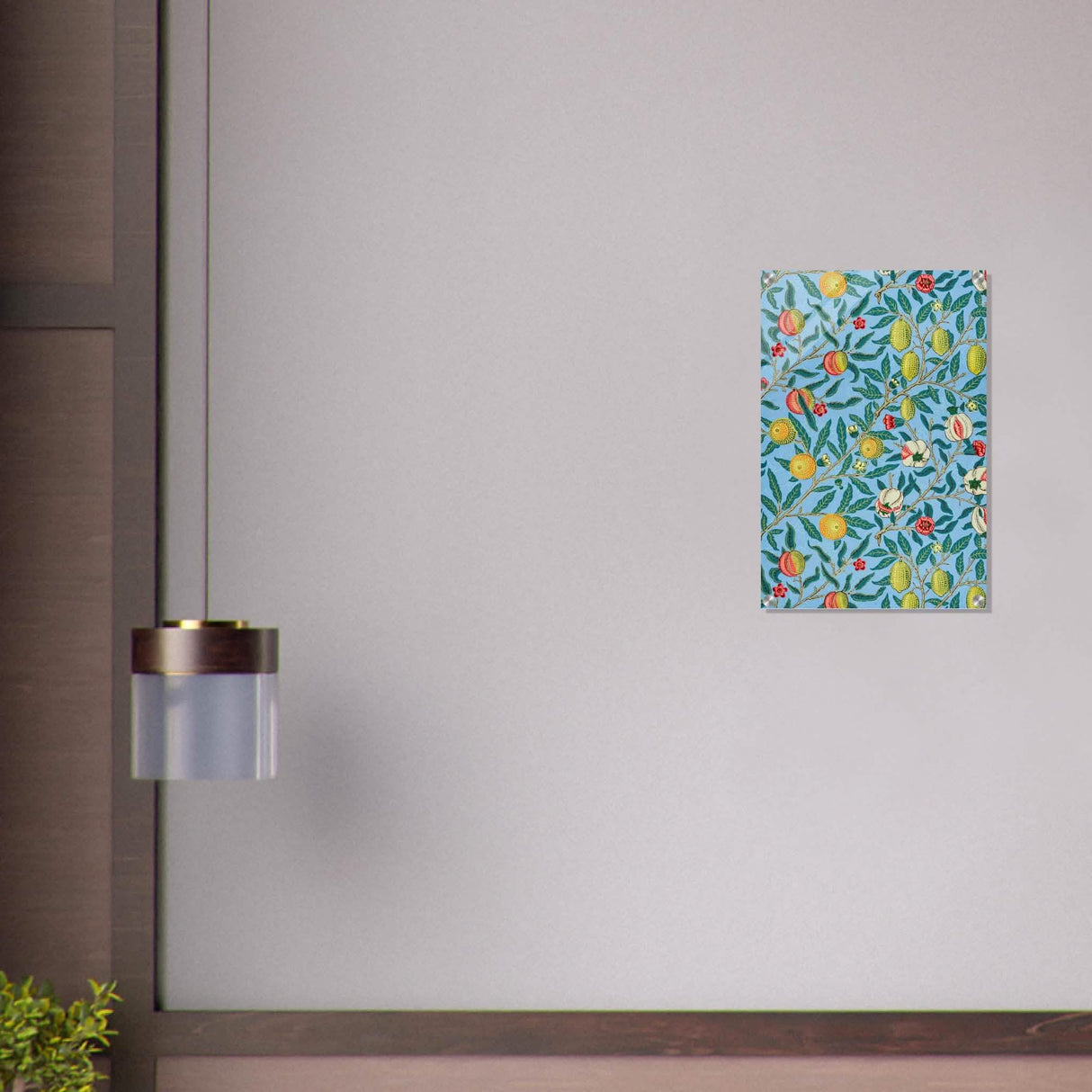 Fruit or Pomegranate by William Morris - Acrylic Print - 40x60 cm / 16x24″ -