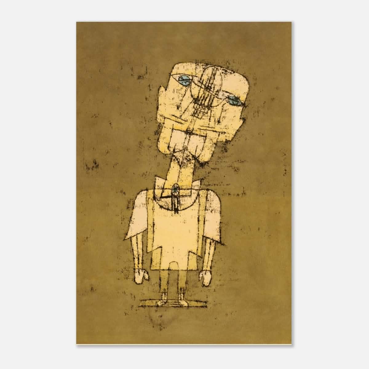 Ghost of a Genius at by Paul Klee - Aluminum Print - 50x75 cm / 20x30″ -