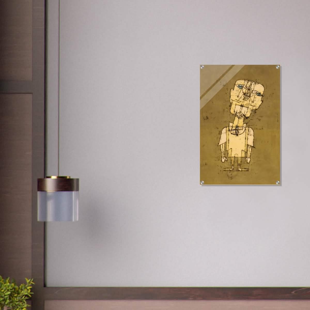 Ghost of a Genius at by Paul Klee - Acrylic Print - 50x75 cm / 20x30″ -