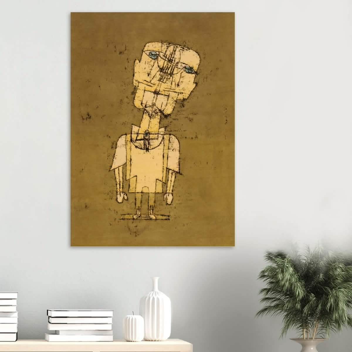 Ghost of a Genius at by Paul Klee - Wood Prints - 70x100 cm / 28x40″ - 10 mm
