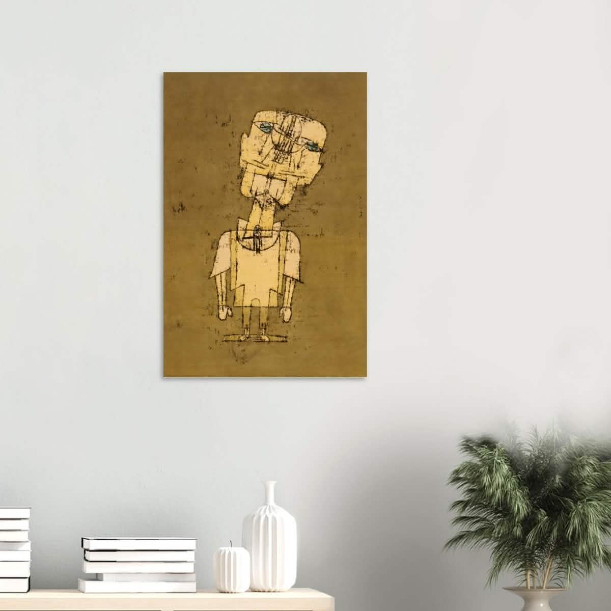 Ghost of a Genius at by Paul Klee - Wood Prints - 50x75 cm / 20x30″ - 10 mm