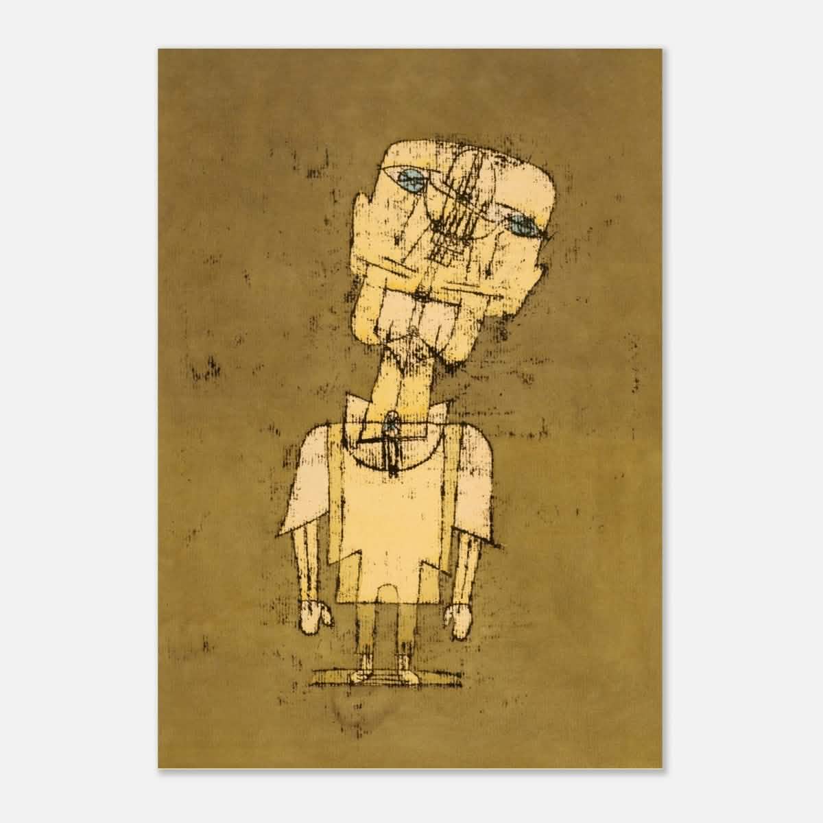 Ghost of a Genius at by Paul Klee - Aluminum Print - 70x100 cm / 28x40″ -