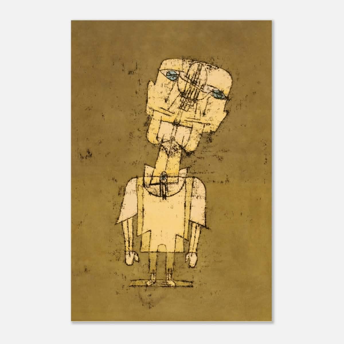 Ghost of a Genius at by Paul Klee - Aluminum Print - 60x90 cm / 24x36″ -