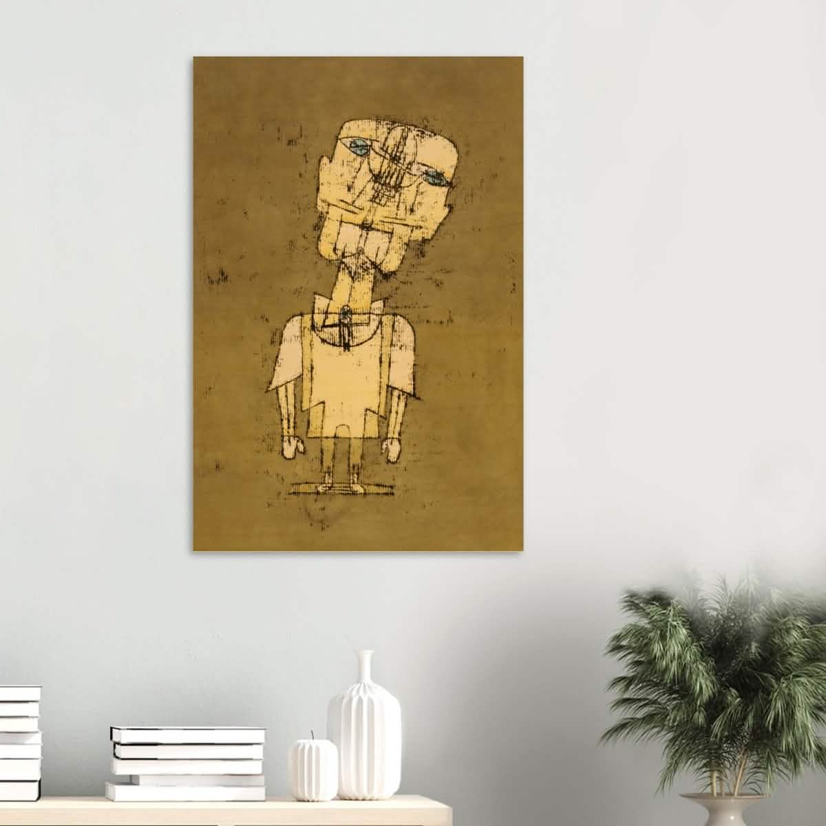 Ghost of a Genius at by Paul Klee - Wood Prints - 60x90 cm / 24x36″ - 20 mm