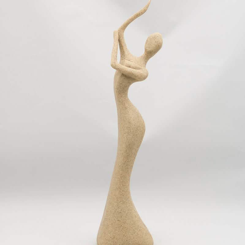 Graceful Abstract Resin Figurine – Handmade Modern Home Décor - B -