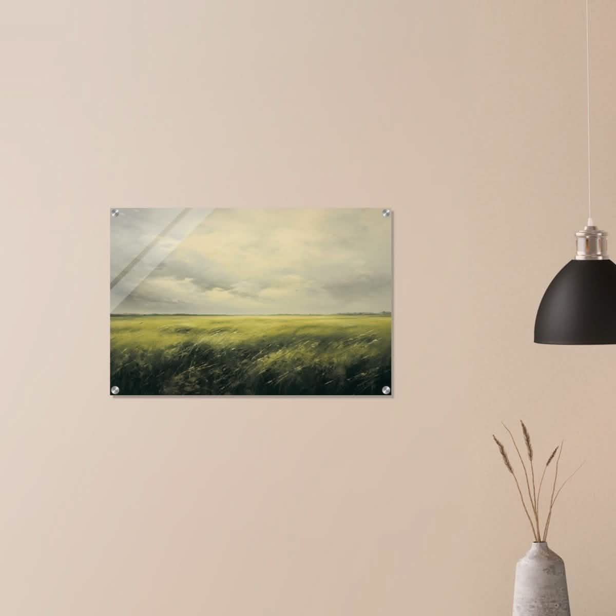 Green Landscape Wall art - Acrylic Print - 50x75 cm / 20x30″ -