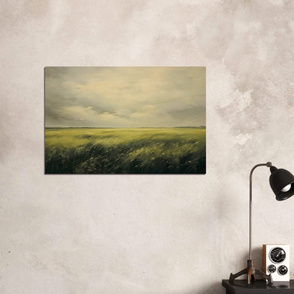 Green Landscape Wall art - Wood Prints - 60x90 cm / 24x36″ - 20 mm