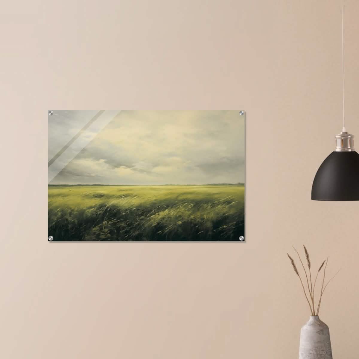 Green Landscape Wall art - Acrylic Print - 60x90 cm / 24x36″ -