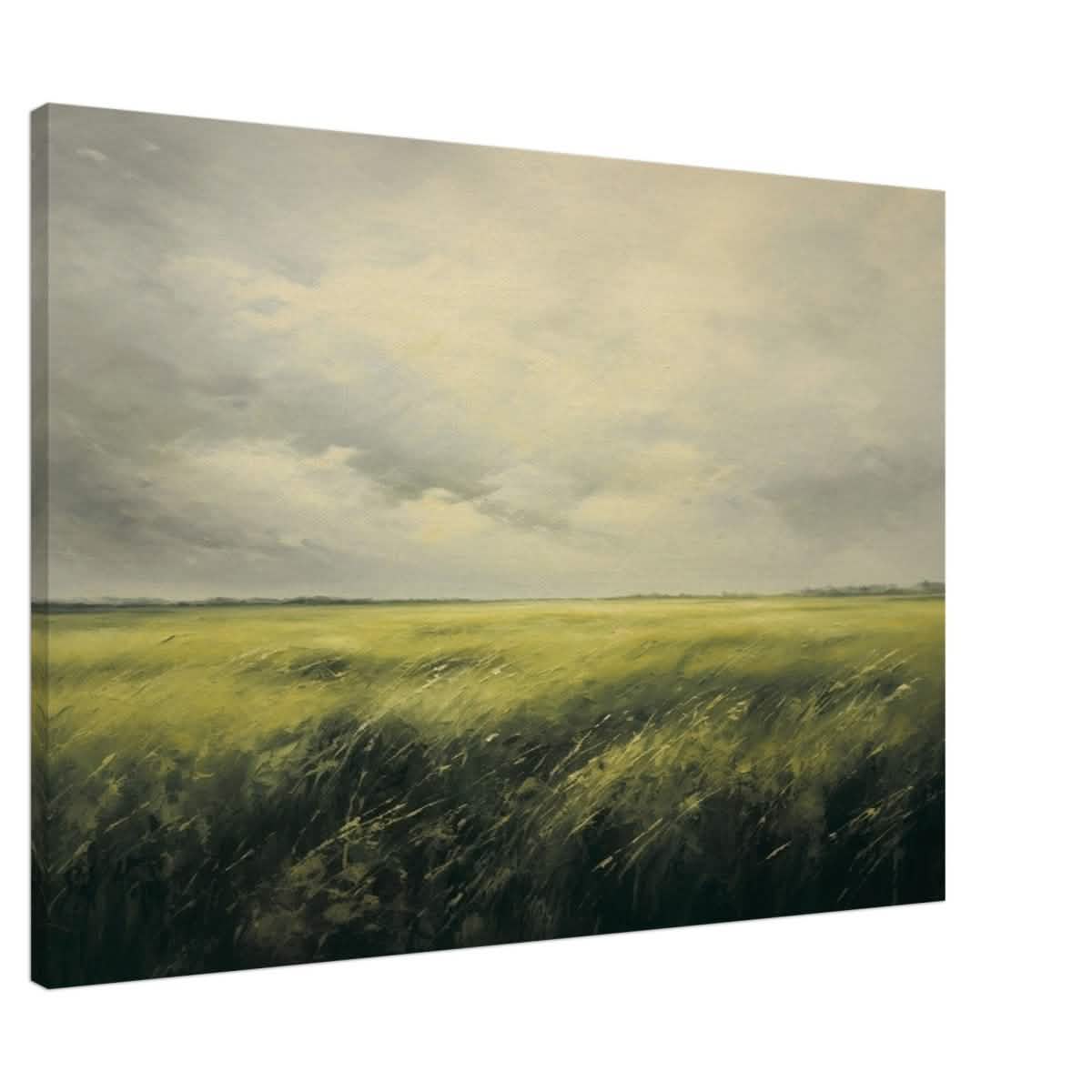 Green Landscape Wall art - Canvas - 70x100 cm / 28x40″ - Slim