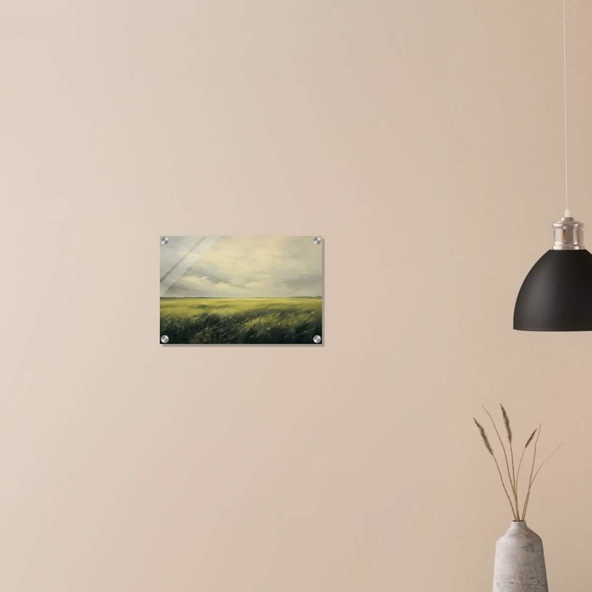 Green Landscape Wall art - Acrylic Print - 30x45 cm / 12x18″ -