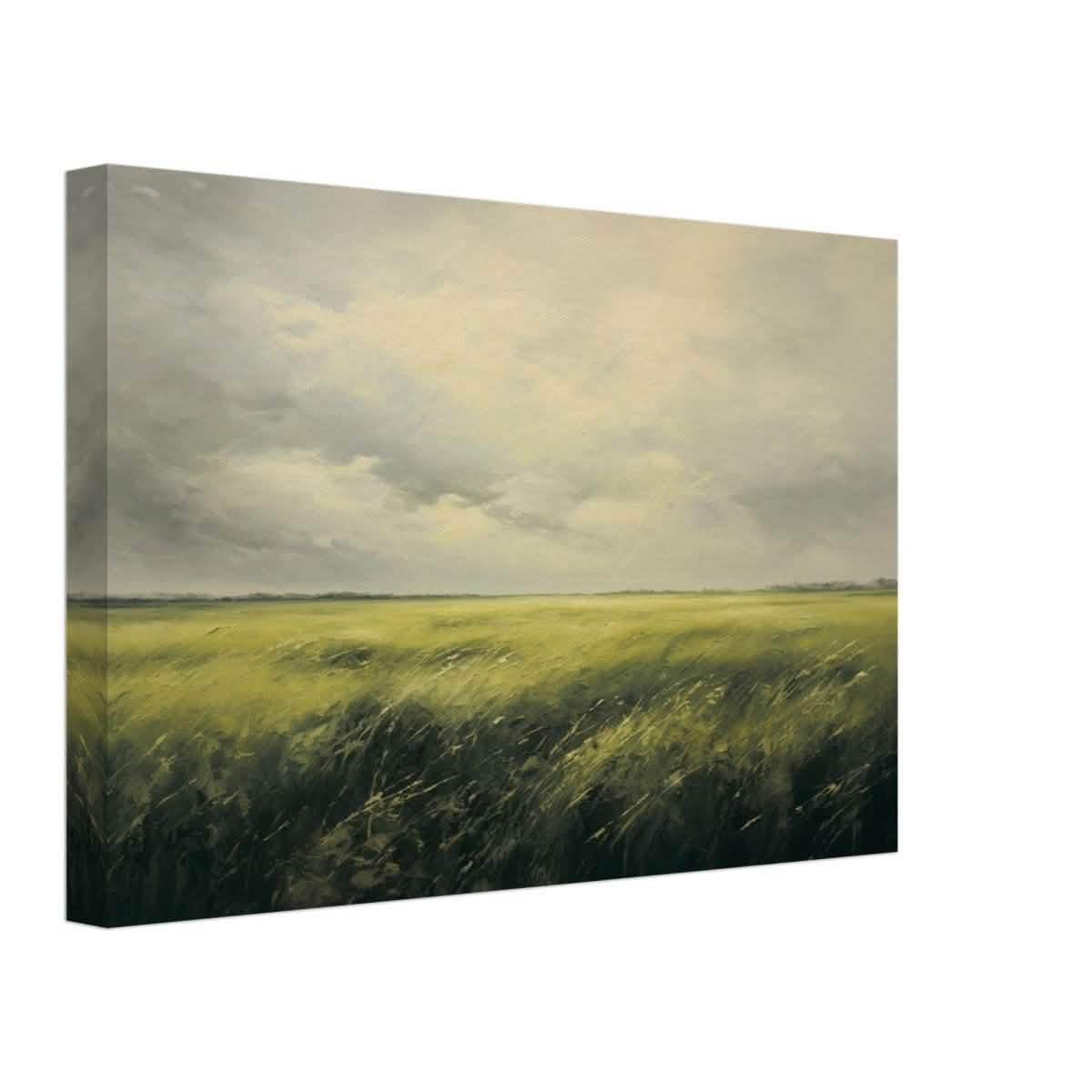 Green Landscape Wall art - Canvas - 30x45 cm / 12x18″ - Thick