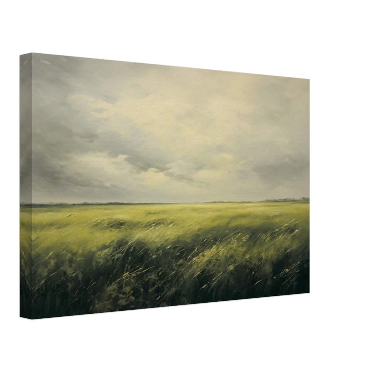 Green Landscape Wall art - Canvas - 30x45 cm / 12x18″ - Slim