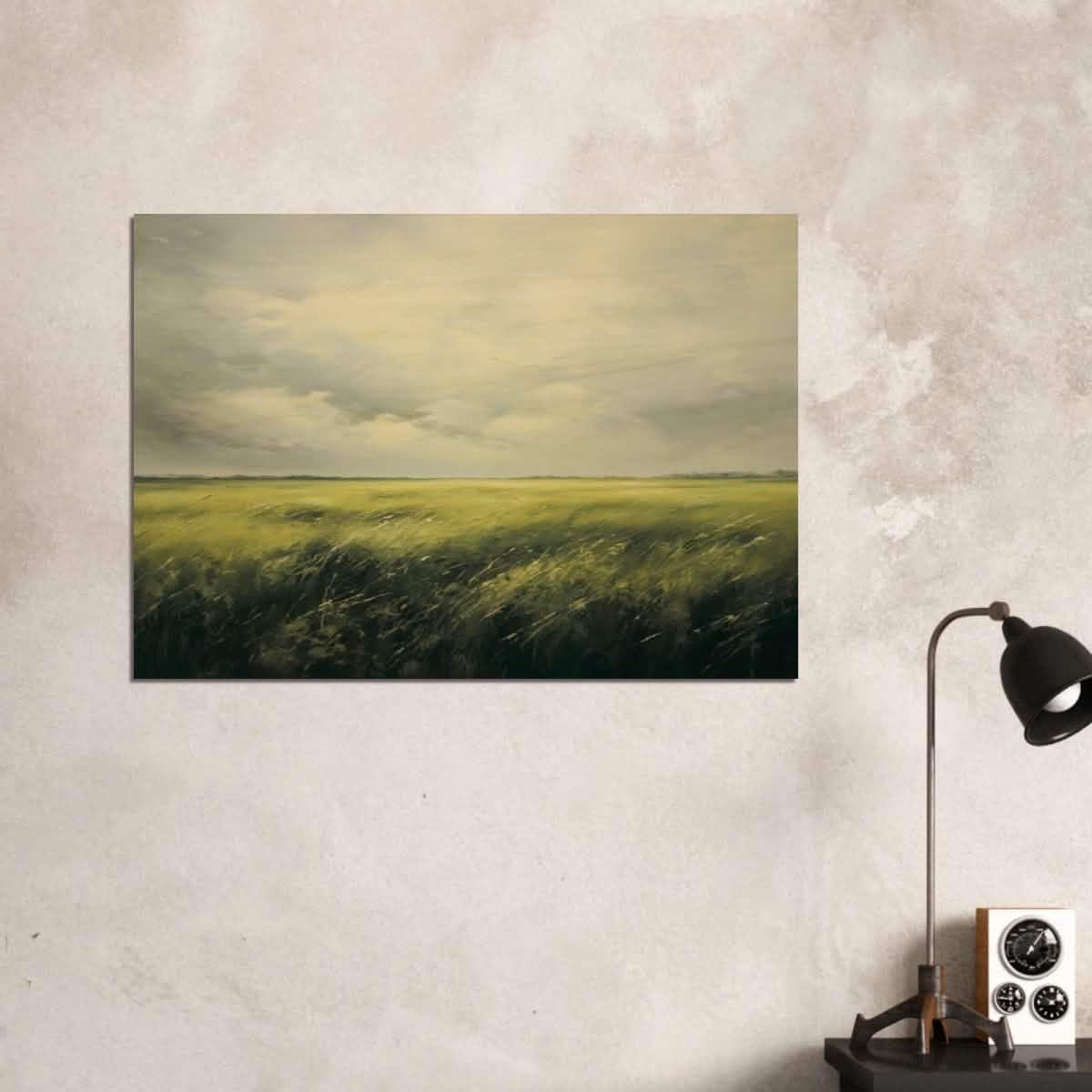 Green Landscape Wall art - Wood Prints - 70x100 cm / 28x40″ - 10 mm