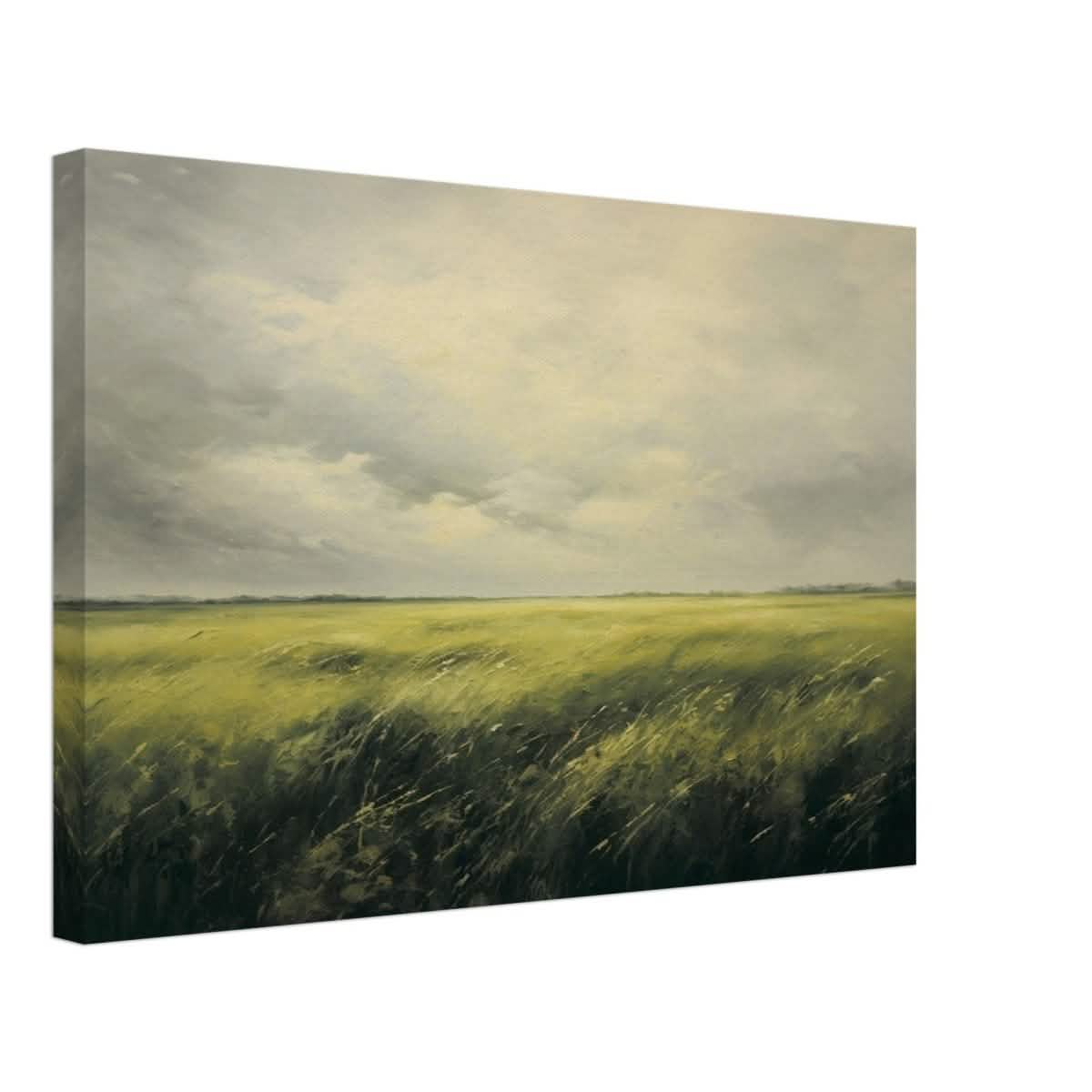 Green Landscape Wall art - Canvas - 40x60 cm / 16x24″ - Thick