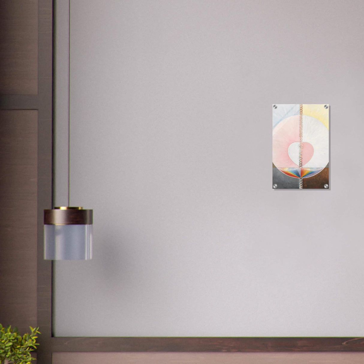 Group IX,UW No. 25, The Dove, No. 1, by Hilma af Klint, 1915 - Acrylic Print - 30x45 cm / 12x18″ -