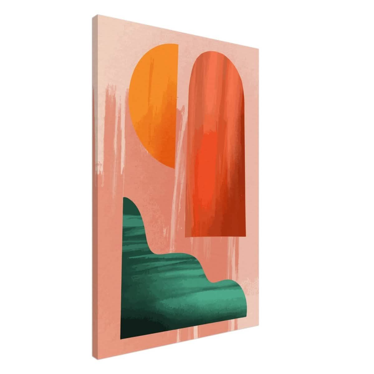 Harmony in Color | Abstract Minimalism | wall art print - Canvas - 30x45 cm / 12x18″ -