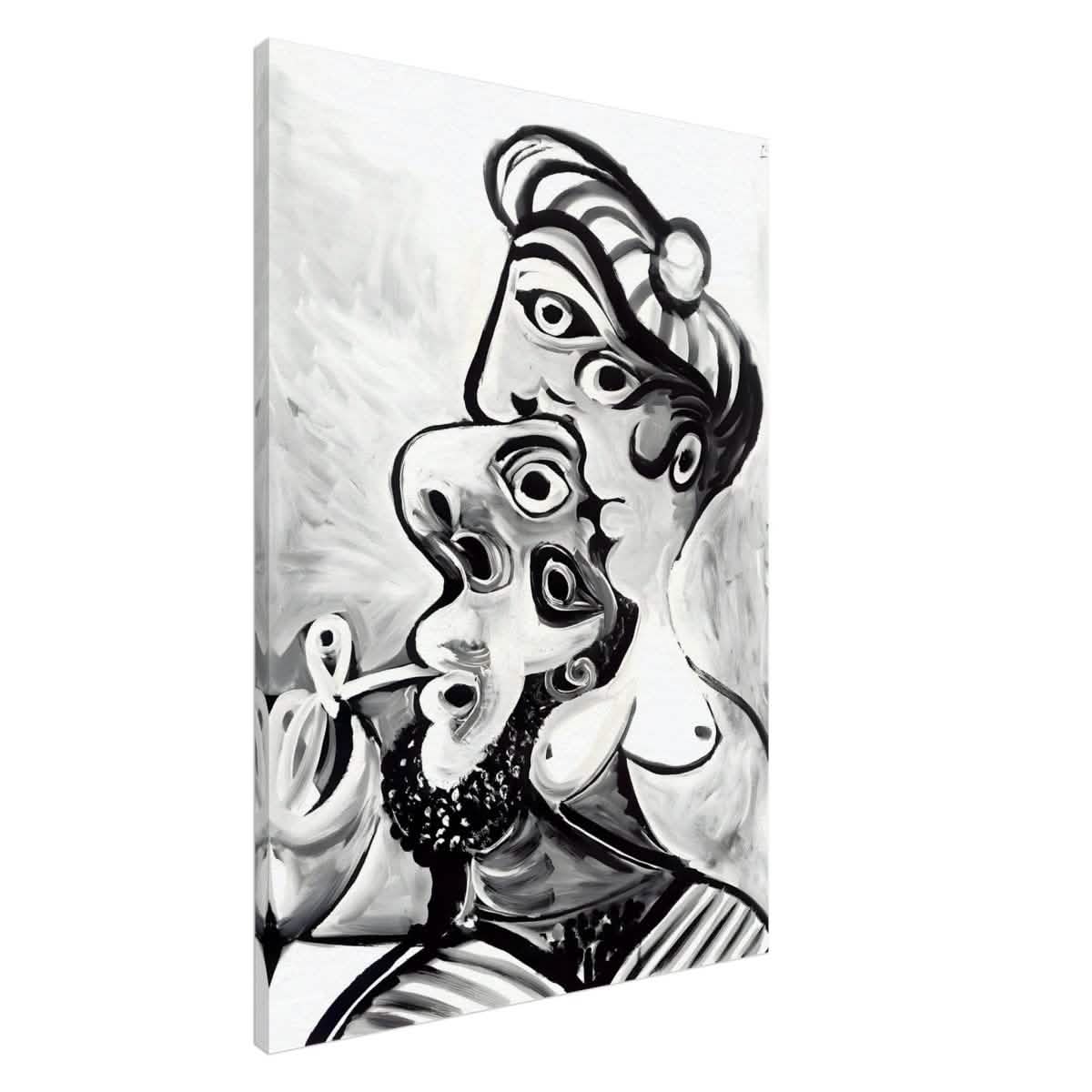 Homme et femme by Pablo Picasso (1969) | Cubism wall art print - Acrylic Print - 30x45 cm / 12x18″ -