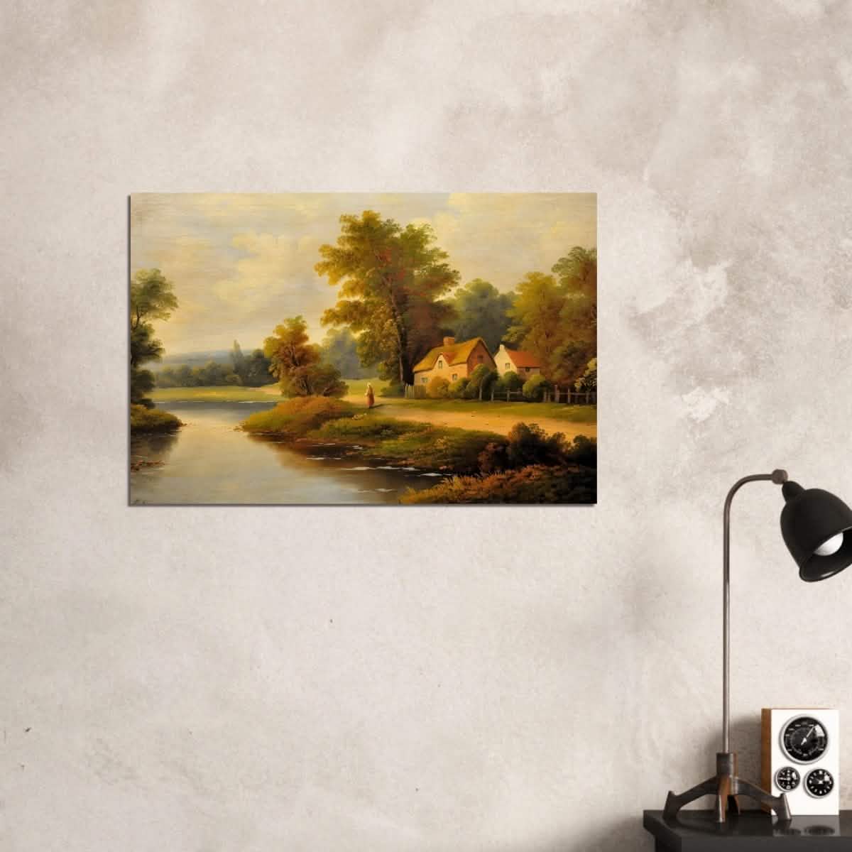 House By The Lake - Wood Prints - 60x90 cm / 24x36″ - 10 mm