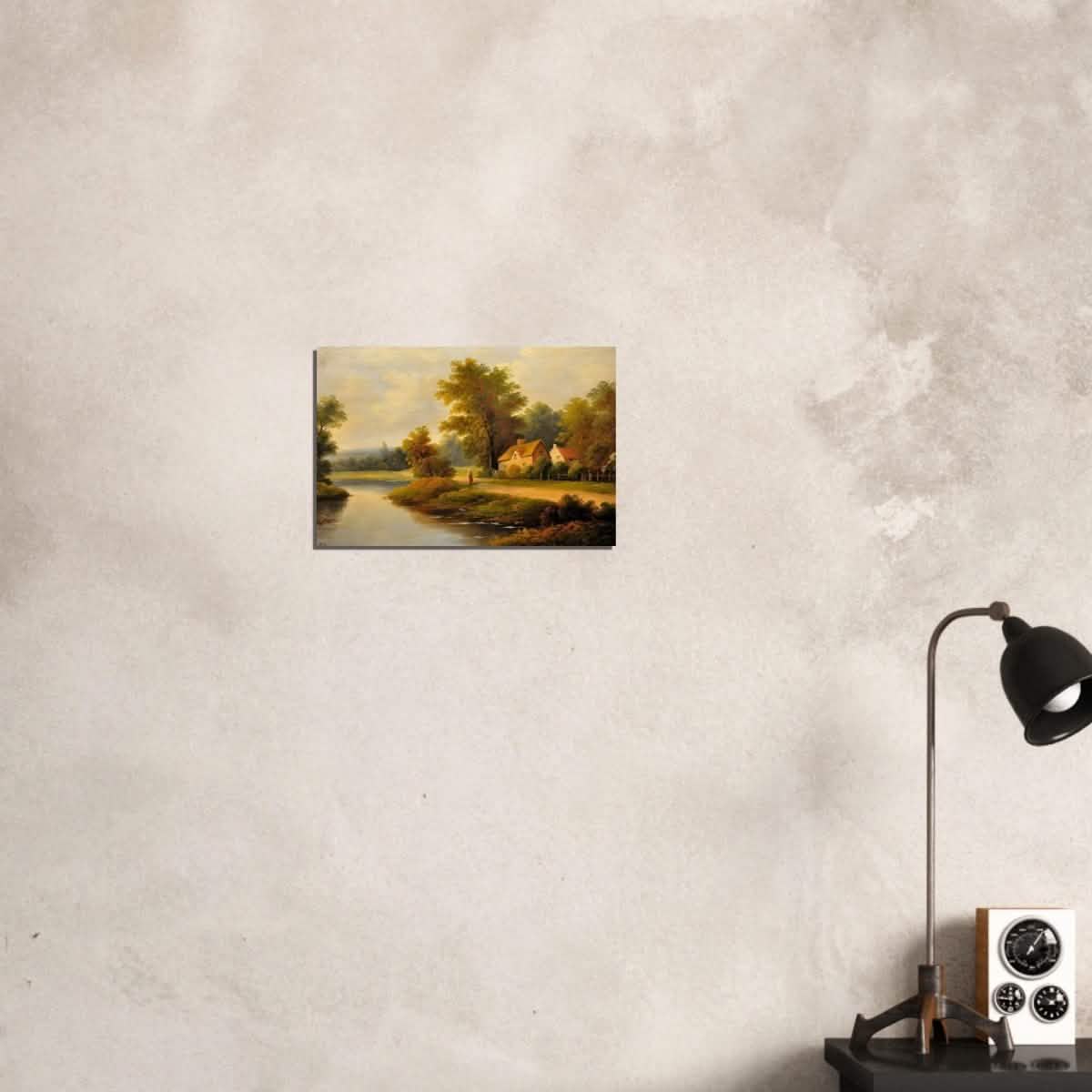 House By The Lake - Wood Prints - 30x45 cm / 12x18″ - 20 mm