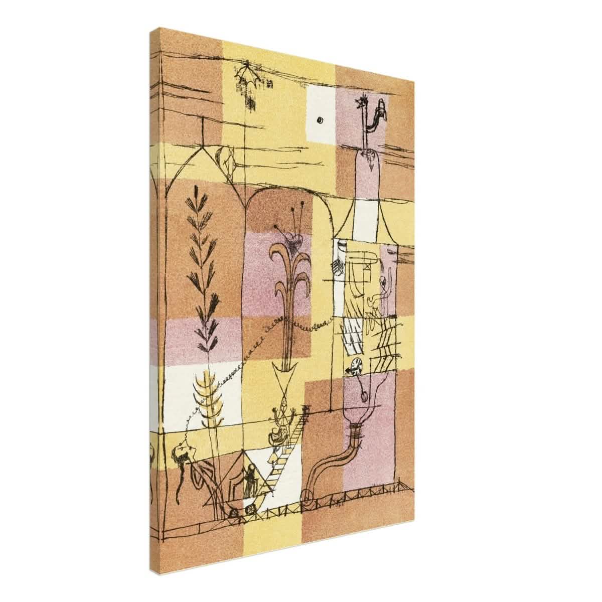 In the Spirit of Hoffmann by Paul Klee - Canvas - 50x75 cm / 20x30″ - Slim