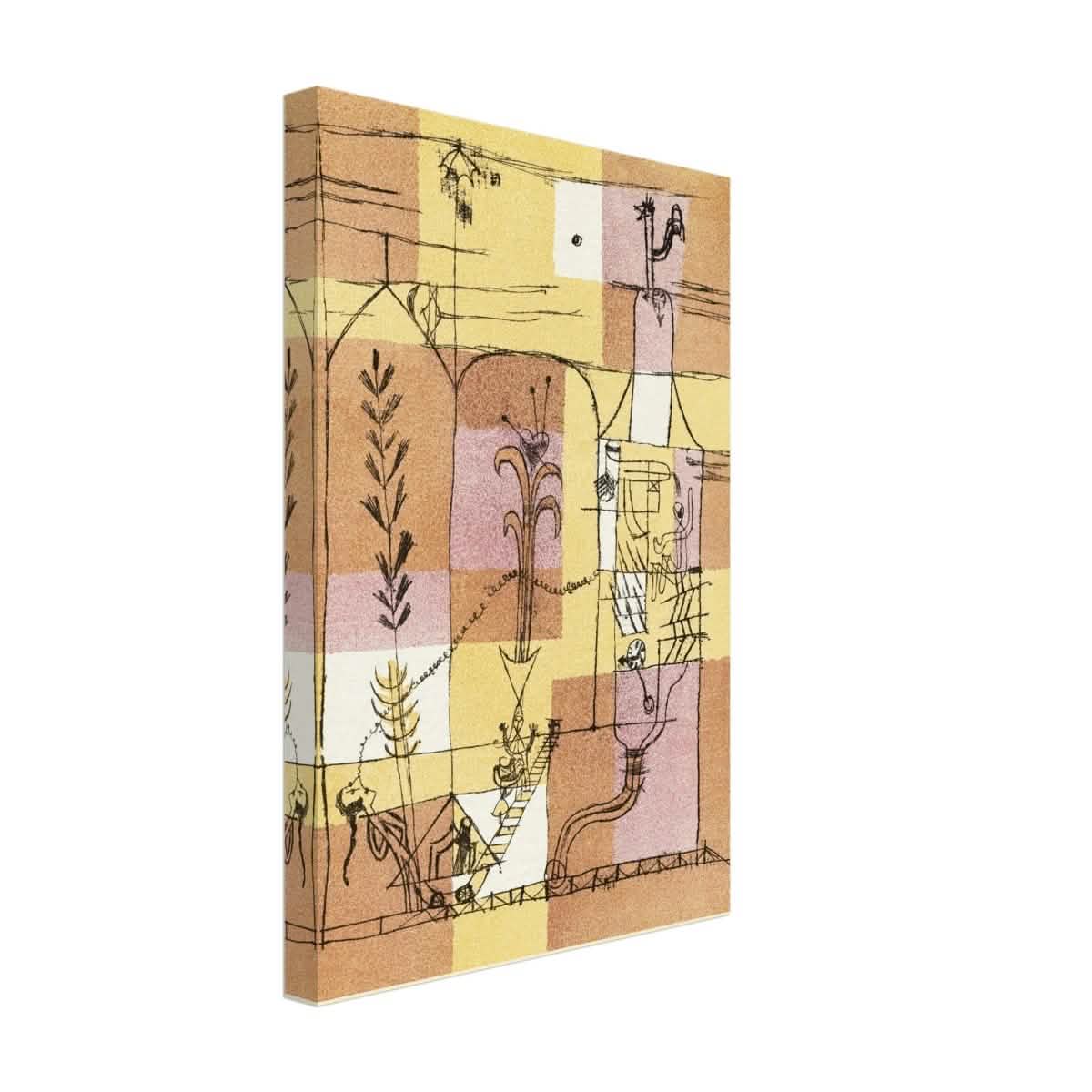 In the Spirit of Hoffmann by Paul Klee - Canvas - 30x45 cm / 12x18″ - Thick