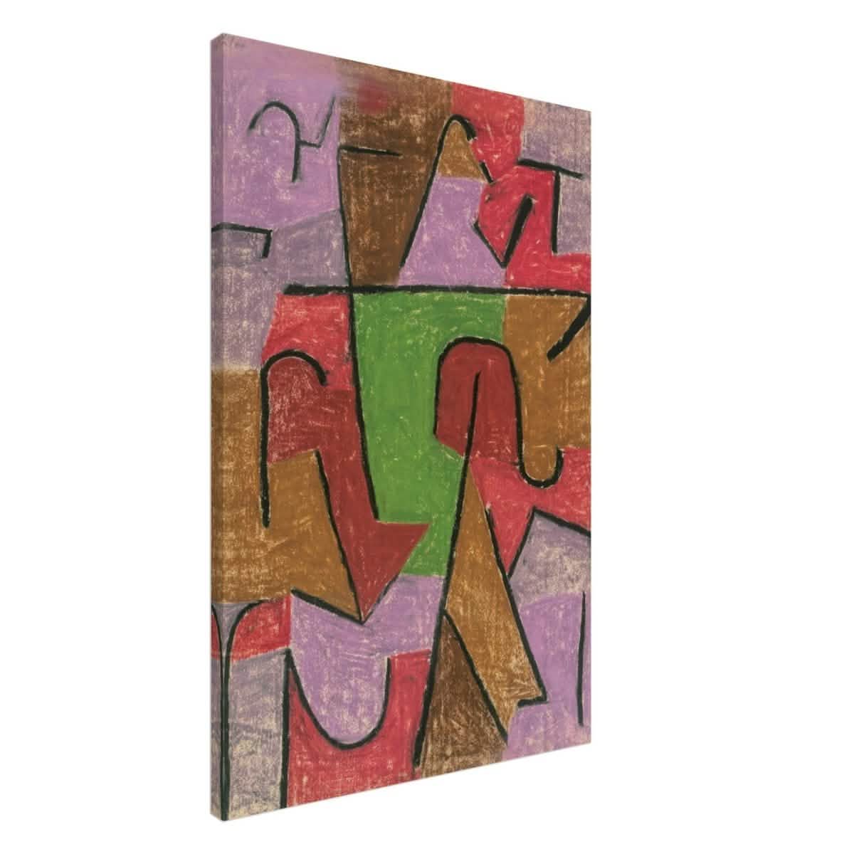 Indianisch, 1937 by Paul Klee | Vintage wall art print - Canvas - 60x90 cm / 24x36″ -