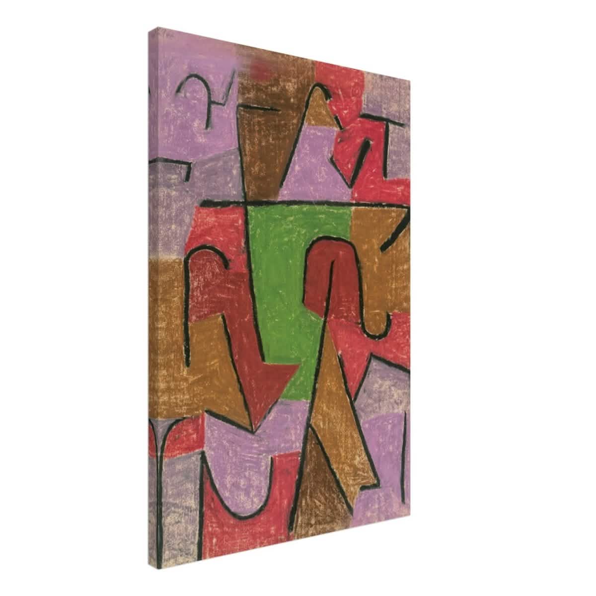 Indianisch, 1937 by Paul Klee | Vintage wall art print - Canvas - 50x75 cm / 20x30″ -