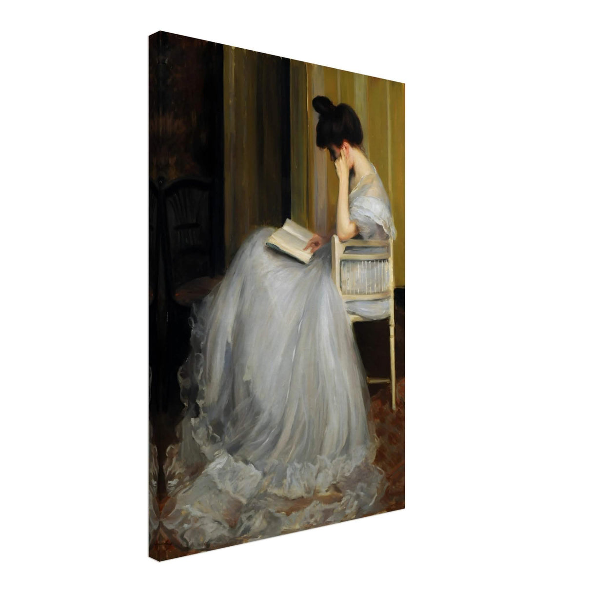 Jacques - Émile Blanche - The Readers Vintage Wall Art - Canvas - 50x75 cm / 20x30″ - Thick