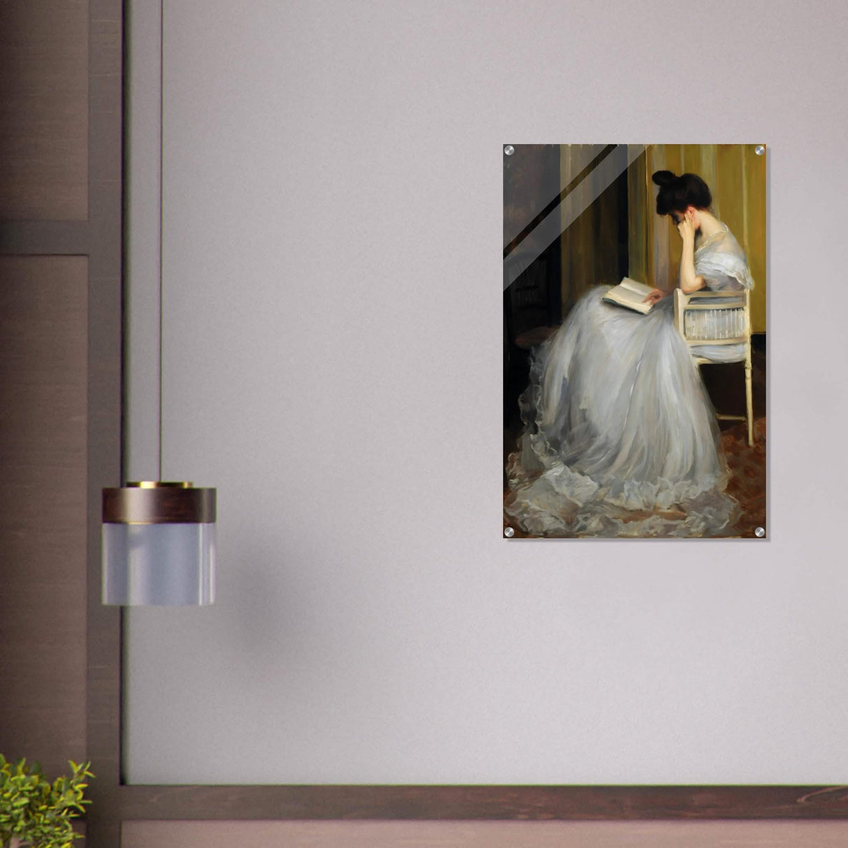 Jacques - Émile Blanche - The Readers Vintage Wall Art - Acrylic Print - 60x90 cm / 24x36″ -