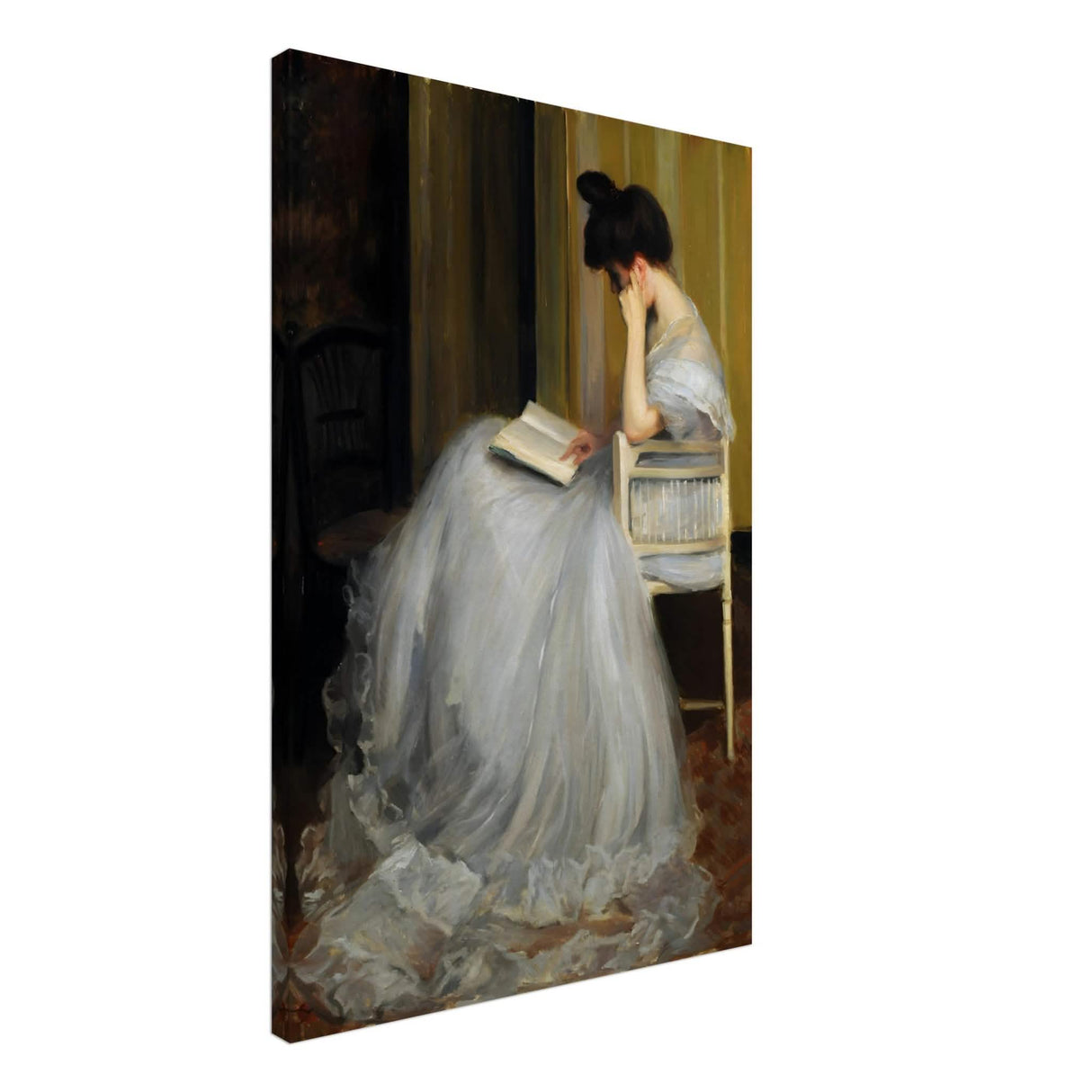 Jacques - Émile Blanche - The Readers Vintage Wall Art - Canvas - 60x90 cm / 24x36″ - Thick