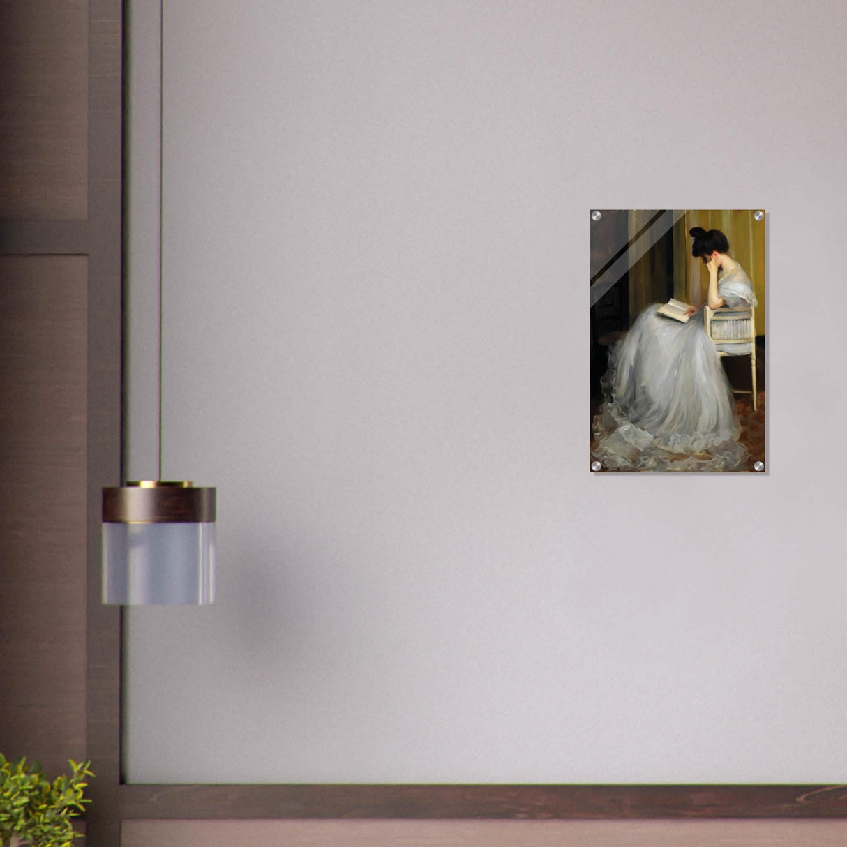 Jacques - Émile Blanche - The Readers Vintage Wall Art - Acrylic Print - 40x60 cm / 16x24″ -