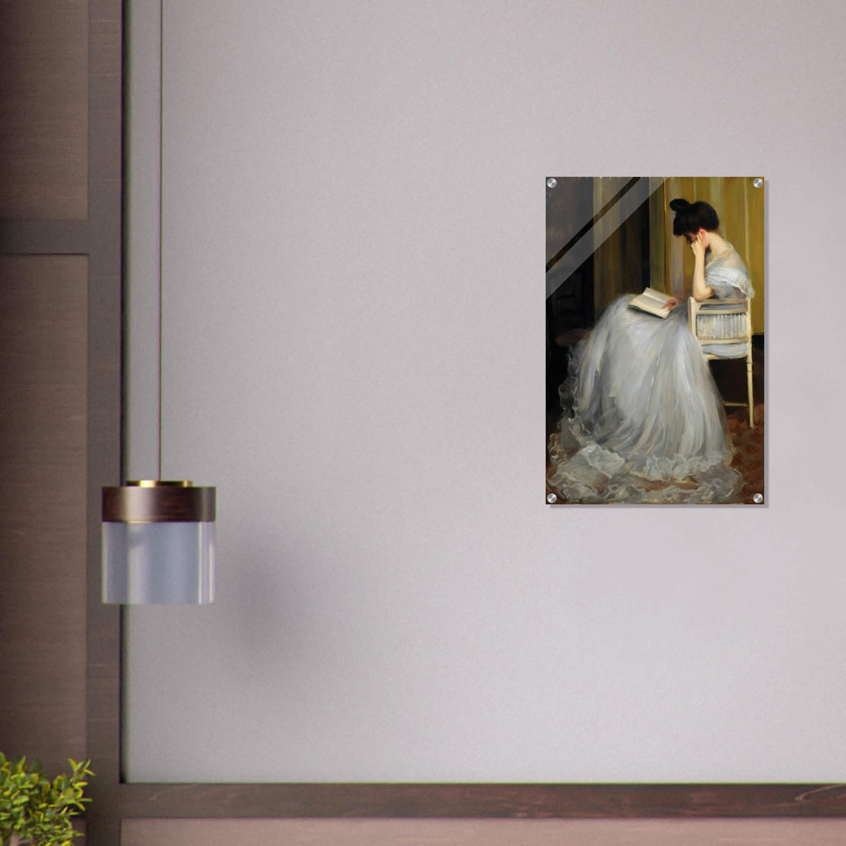 Jacques - Émile Blanche - The Readers Vintage Wall Art - Acrylic Print - 50x75 cm / 20x30″ -