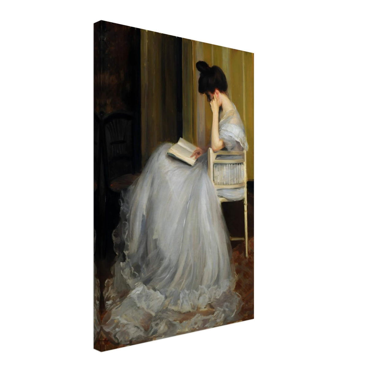 Jacques - Émile Blanche - The Readers Vintage Wall Art - Canvas - 40x60 cm / 16x24″ - Slim