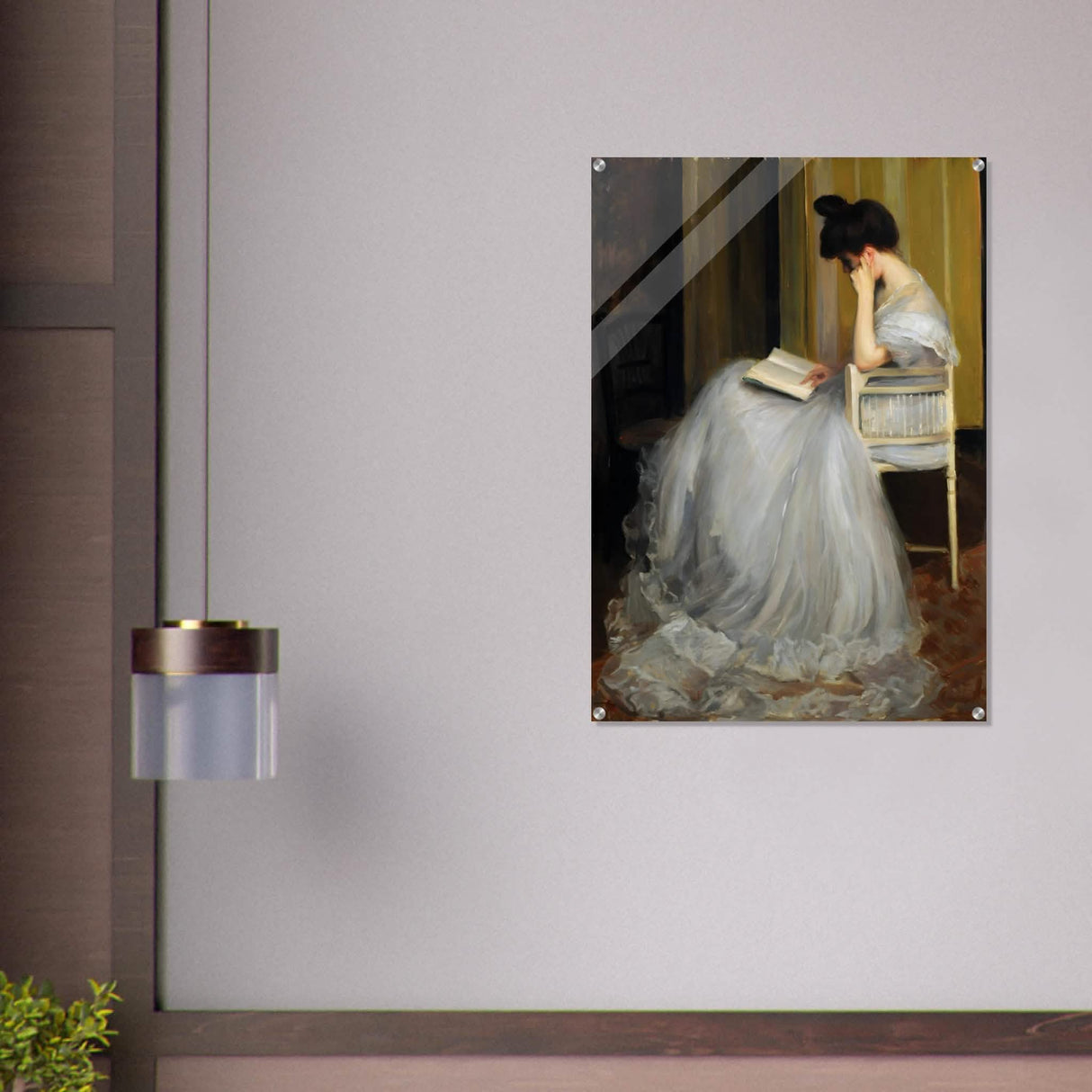 Jacques - Émile Blanche - The Readers Vintage Wall Art - Acrylic Print - 70x100 cm / 28x40″ -