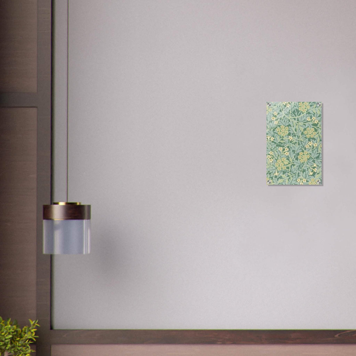 Jasmin by William Morris - Acrylic Print - 30x45 cm / 12x18″ -