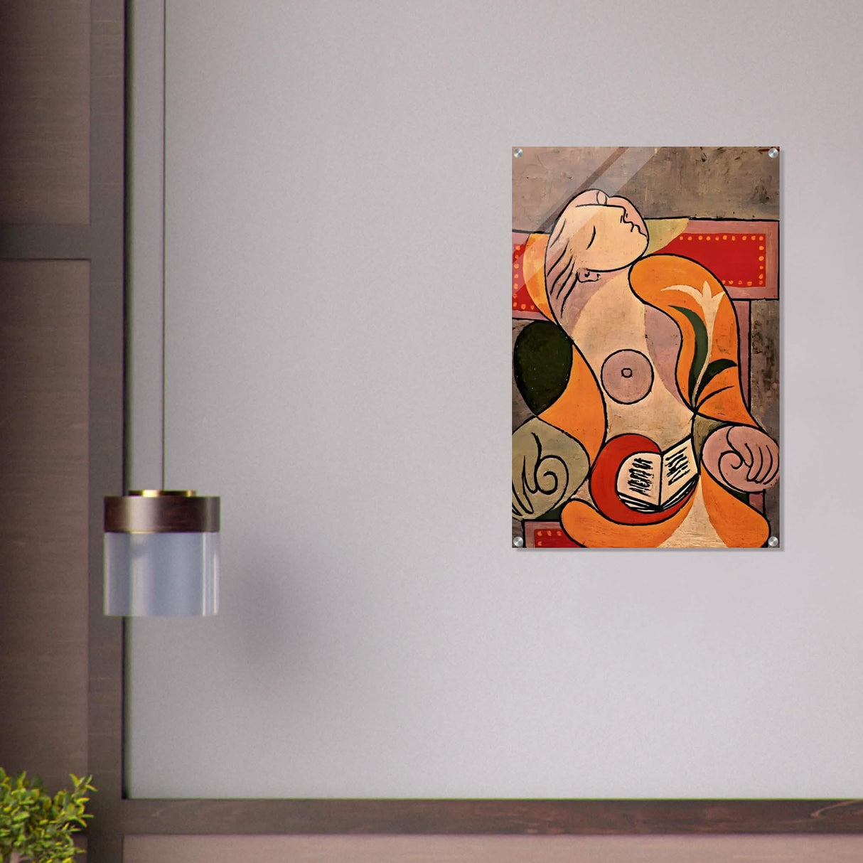 La Lecture by Pablo Picasso 1932 - Acrylic Print - 60x90 cm / 24x36″ -