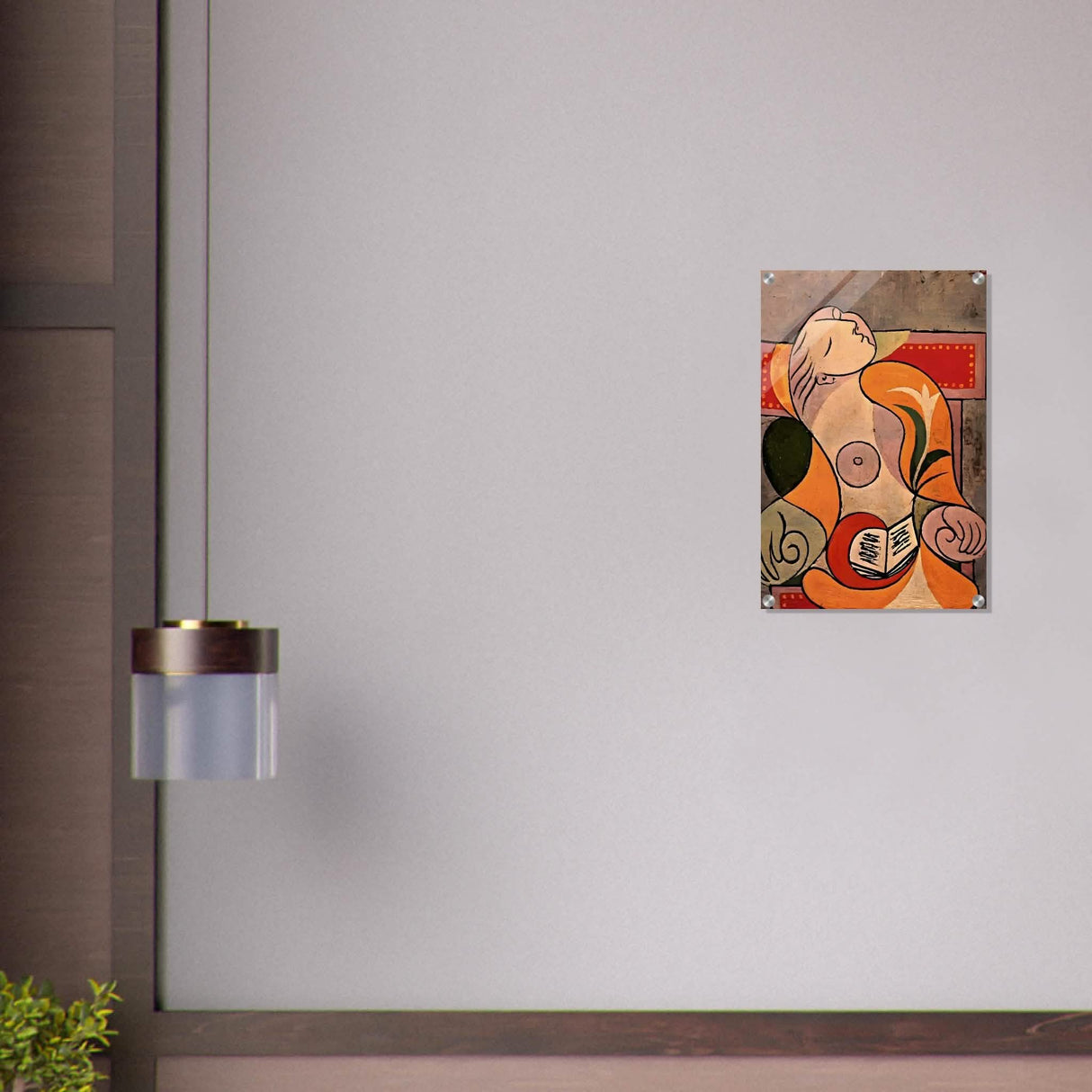 La Lecture by Pablo Picasso 1932 - Acrylic Print - 40x60 cm / 16x24″ -